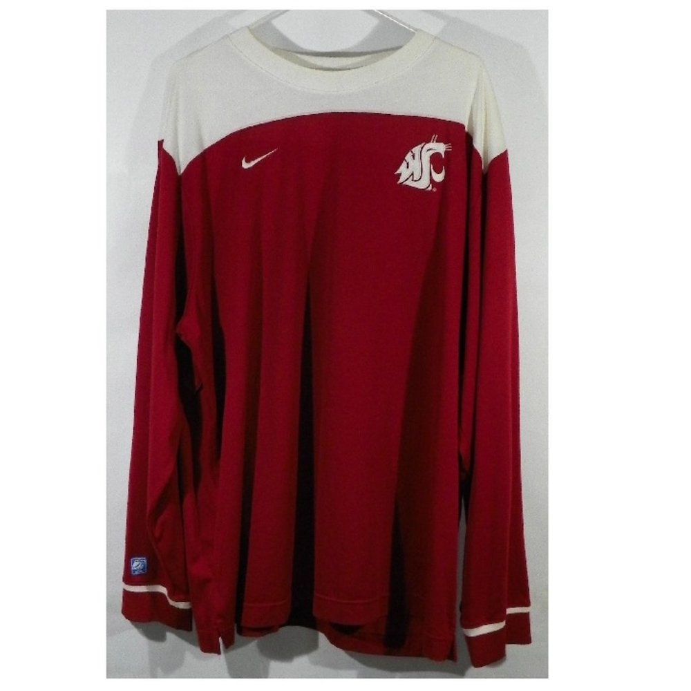Nike: Cougars L/S Dri-Fit Grail/Spirit T-Shirt